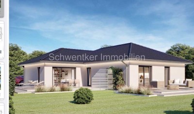 Bungalow mit Einliegerwohnung für die Pflege oder für die Enkelin mit Grundstück in Hille Oberlübbe
