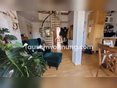 Tauschwohnung: Wunderschöne Maisonette Wohnung mit Balkon