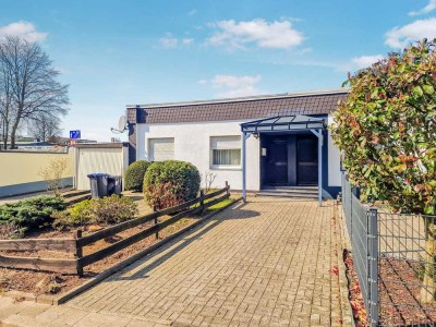 sanierungsbedürftige Bungalow-Hälfte in Eigentümergemeinschaft mit Garten in Heiligenhaus Unterilp