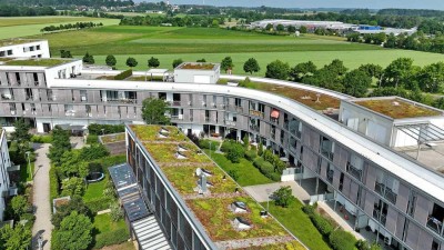 Moderne 3-Zimmer-Maisonette-Wohnung, 2 TG-Stellplätze, im Design-Meisterwerk - Fürstenfeldbruck!