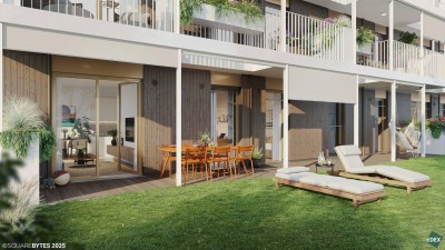 VILLAGE IM DRITTEN | TRAUMHAFTE 3-ZIMMER GARTENWOHNUNG