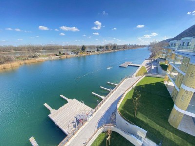 WOHNEN AM WASSER - ERSTBEZUG - 3 Zimmer mit 40m² LOGGIA "THE SHORE in 1190 Wien"