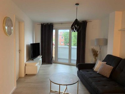 Helle Zweizimmerwohnung mit Loggia und EBK in Hamburg Lurup