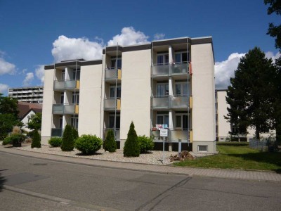 Möblierte, gepflegte 1-Zimmer-Wohnung mit Balkon und Einbauküche in Germersheim