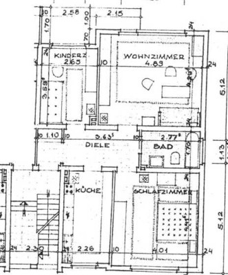 Erstbezug nach Kernsanierung: Helle 3-Zimmer-Wohnung mit Balkon in Dinslaken