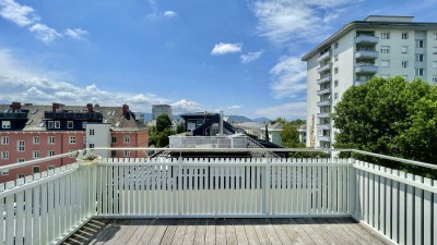 Exklusives Wohnen über den Dächern Klagenfurts – Charmante Maisonette mit Stadtblick