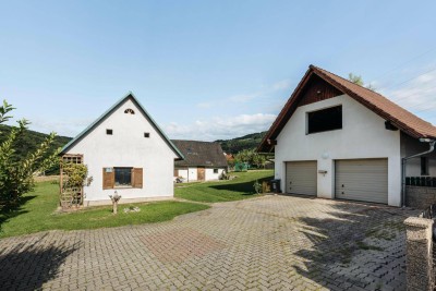 8054 Strassgang - Idyllische Liegenschaft zum Bauen, Pflanzen, Leben mit ca. 5000 m² und Altbestand in ruhiger Sackgassenlage