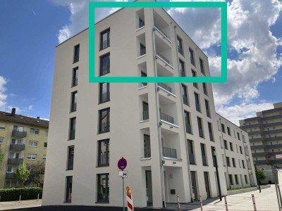 Willkommen in Rintheim, Vier-Zimmer-Wohnung mit Loggia