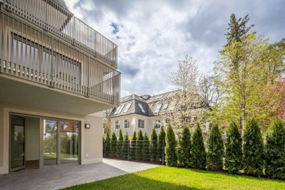 GARDEN // Hochwertig teilmöblierte 4-Zimmer-Wohnung mit Gartenanteil
