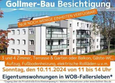 Tolle 3-Zimmer-Wohnung: Tageslichtbad mit Walk-in-Dusche, Gäste-WC, Balkon, Fußbodenheizung u.v.m.