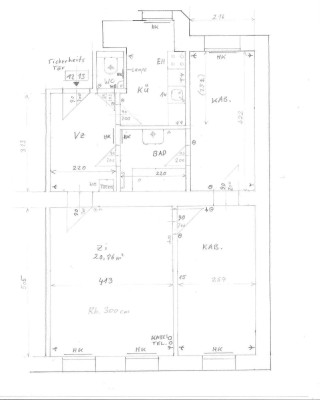 Helle 3 Zimmerwohnung in ruhiger Lager