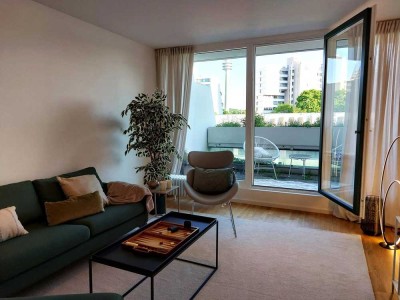 Luxussaniertes Penthouse mit Olympiablick über zwei Etagen
