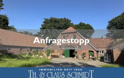 **Anfragestopp** Modernisierter Resthof in traumhafter Alleinlage an der Stadtgrenze zu Oldenburg