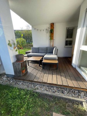 Helle Gartenwohnung mit Terrasse 2,5-Zimmer-Wohnung in Straubing