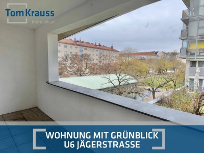 3-ZIMMER WOHNUNG MIT GRÜNBLICK DIREKT BEI DER U6 JÄGERSTRASSE