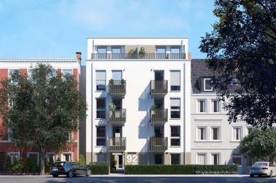 RESERVIERT Die Stadtgeschwiiister im Staffelgeschoss links