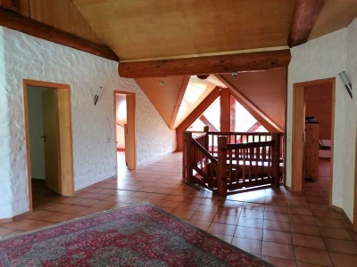 Exklusives Naturstammhaus mit zwei Wohneinheiten in Trier-Feyen