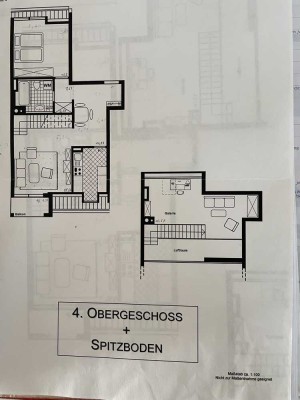 Geschmackvolle 2,5-Galerie-Wohnung mit Balkon und Einbauküche in Bamberg