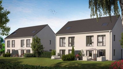Begehrte Lage: Attraktive Neubau-Doppelhaushälfte mit Garten, Terrasse, Stellplatz, Wärmepumpe & PV