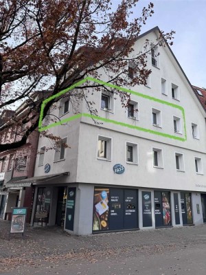 78m² - Helle 2,5-Zimmer Wohnung - zentral in der Ravensburger Innenstadt