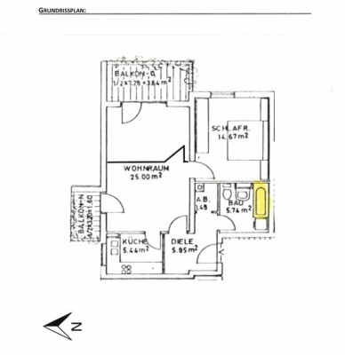 3-Zimmer-Wohnung mit zwei Balkonen und EBK in Landsberg am Lech