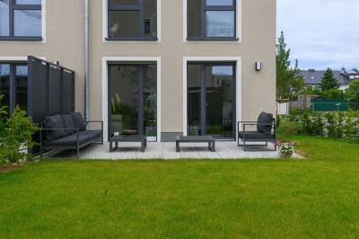 Modernes Neubau-Reihenhaus mit 6 Zimmern, Garten & Terrasse – stilvoll wohnen in den FÜNF HÖFEN!