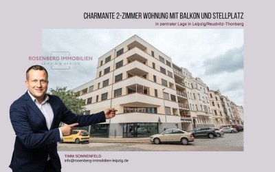 Vermietete 2-Zimmerwohnung mit Balkon und Stellplatz in charmanten Stadtteil Reudnitz-Thonberg