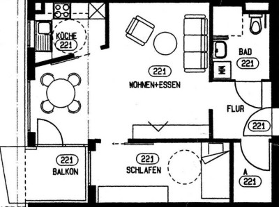 Schöne Seniorenwohnung