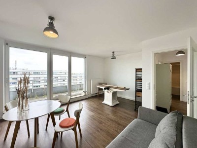 Moderne 2-Zimmer-Wohnung mit Dachterrasse in Oberschleissheim