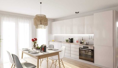 Großzügige Wohnung mit sonniger Loggia, bodentiefen Fenstern und Aufzug