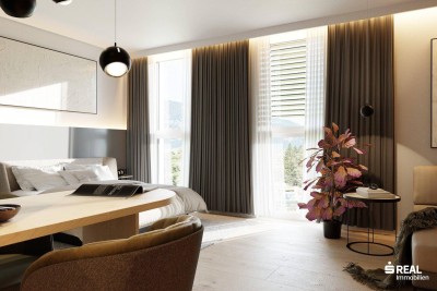 2-Zimmer Wohnung in zentraler Lage inkl. Fitnessstudio und Dachterrasse