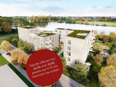 Traumhafte Erdgeschosswohnung mit Garten direkt am Werdersee - kurzfristig bezugsfertig