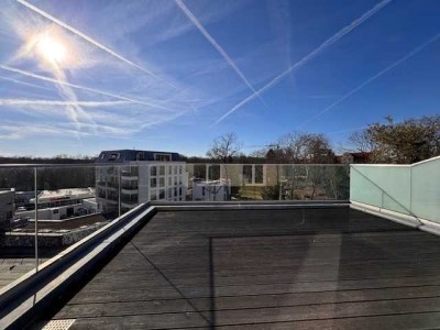 *** Cosy Penthouse * 2 Zimmer * Wildpark * mega Dachterrasse * NEUBAU * TG * 04/25 ***