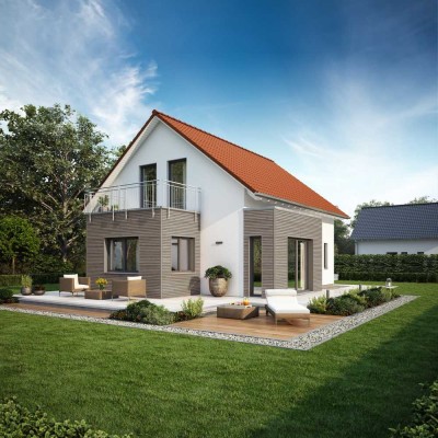 Hier ist Platz für die ganze Familie. Jetzt bauen.