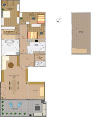 5-Zimmer-Wohnung in Hannover List in exklusiver Lage nahe der Eilenriede