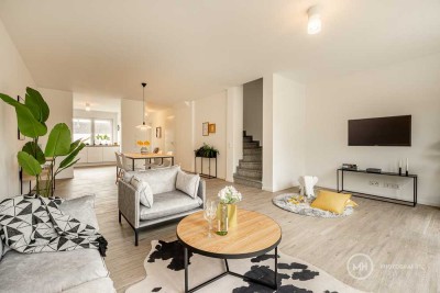 MANNELLA *Ihre Chance auf ein Traumhaus* neuwertiges, aktuell vermietetes Doppelhaus