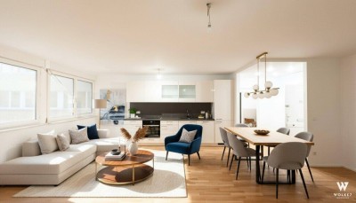 ERSTBEZUG nach SANIERUNG: Exklusive 2-Zimmer-Neubauwohnung mit hochwertiger Ausstattung und luxuriösem Bad I Nahe Heiligenstadt