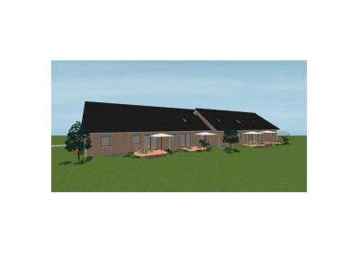 Energieorientiertes, ebenerdiges, schlüsselfertiges Reihenhaus in der Nähe von Husum