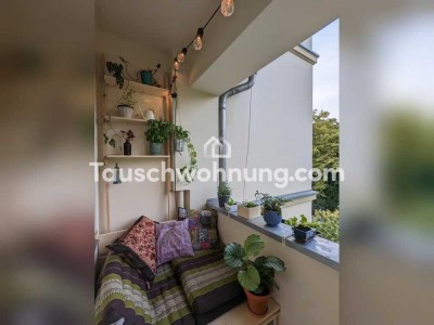 Tauschwohnung: Wunderschöne 2.5 Zimmer Küche Bad mit Balkon