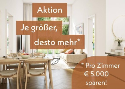 *Aktion-MEIN:G - Großzügige 3-Zimmer Gartenwohnung mit über 3 m Raumhöhe - Top 1