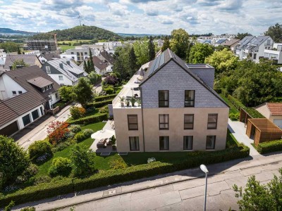 Ihre persönliche Wohlfühloase: schöne 4-Zimmer-Neubauwohnung mit Garten in Korntal zu verkaufen