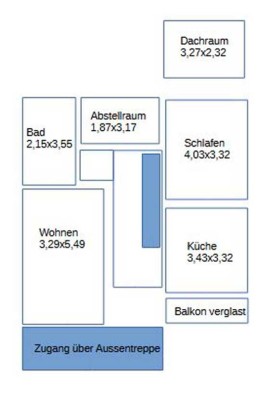 3 Zimmer Wohnung in Reisbach