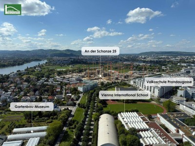 Exklusives Wohnen an der Alten Donau – Natur &amp; Luxus vereint - „An der Schanze“ – *Herbst 2026*