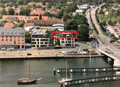 Penthouse-Traum an der Schleibrücke