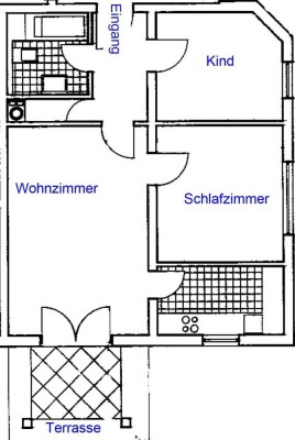 In ruhiger zentraler Lage zum Einkaufen - für Familien mit Terrasse