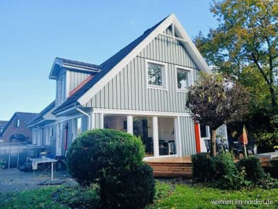 Langwedel – Modernes Schwedenhaus mit dem Zauber von Bullerbü und sehr viel Platz zum Leben