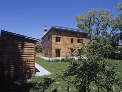 Einfamilienhaus mit Alpenblick