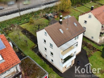 Freistehendes Zweifamilienhaus mit großem Garten in Königsbronn