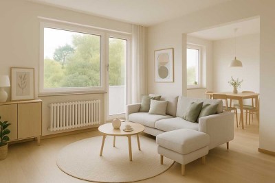 Helle 2,5 Zimmerwohnung mit Potential in Gravenbruch