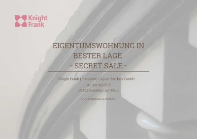 Secret Sale: Stilvolles Studio im Herzen des Westends